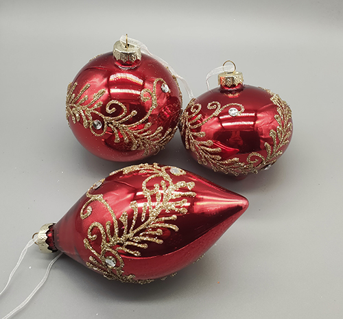 Christmas Balls Ornaments for Xmas Tree-  10pcs Shatterproof Christmas Tree Decorations,  Hanging Balls Muti-color Christmas Ball Ornaments Set for Holiday Party Decoration Perfect Super Bulbs